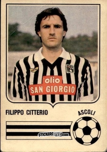 Figurina Filippo Citterio - Forza Goal 1984-1985
 n. ASC4 - Perfetti