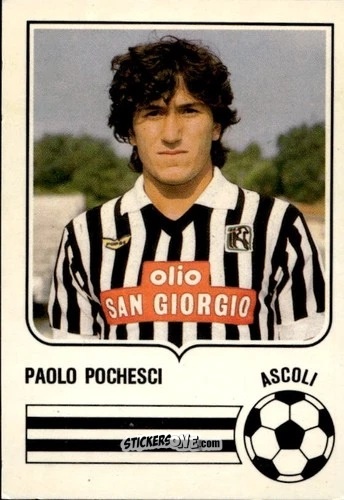 Sticker Paolo Pochesci - Forza Goal 1984-1985
 n. ASC8 - Perfetti