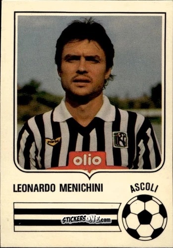 Figurina Leonardo Menichini - Forza Goal 1984-1985
 n. ASC9 - Perfetti