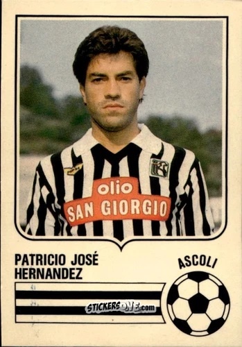 Figurina Patricio Josè Hernandez - Forza Goal 1984-1985
 n. ASC12 - Perfetti