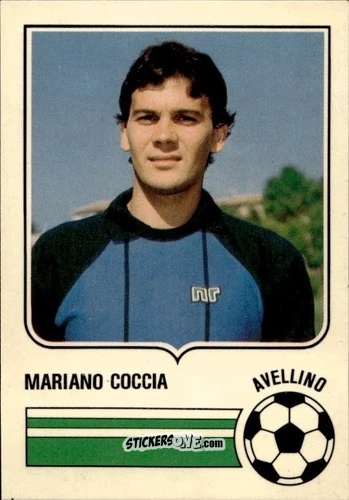 Sticker Mariano Coccia - Forza Goal 1984-1985
 n. AVE2 - Perfetti