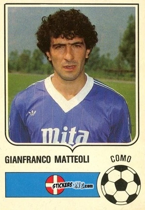 Figurina Gianfranco Matteoli - Forza Goal 1984-1985
 n. COM14 - Perfetti