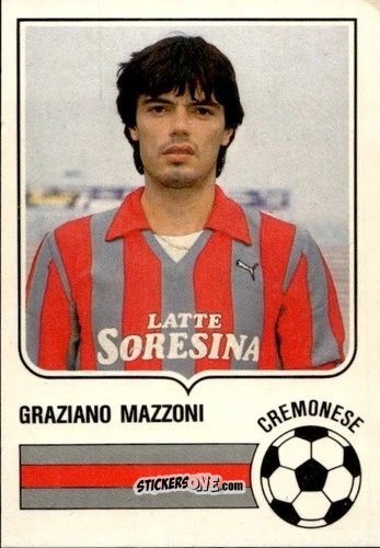 Figurina Graziano Mazzoni - Forza Goal 1984-1985
 n. CRE9 - Perfetti