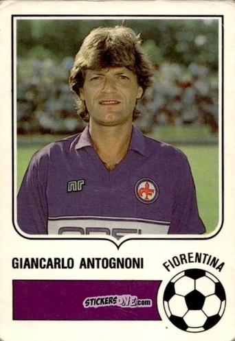 Cromo Giancarlo Antognoni - Forza Goal 1984-1985
 n. FIO9 - Perfetti