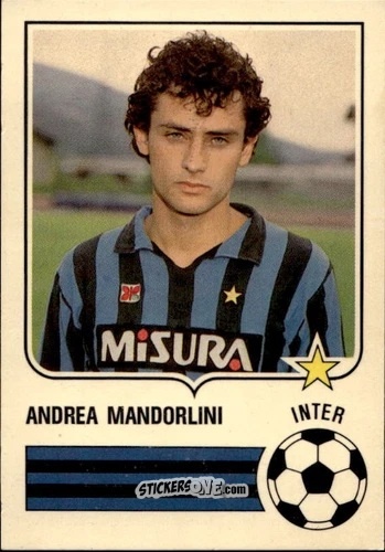 Sticker Andrea Mandorlini - Forza Goal 1984-1985
 n. INT6 - Perfetti