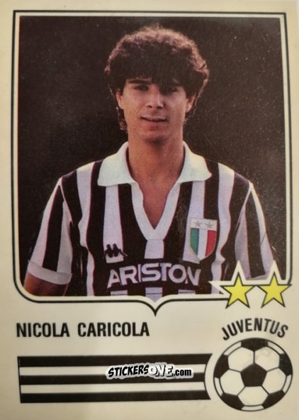 Sticker Nicola Caricola - Forza Goal 1984-1985
 n. JUV10 - Perfetti