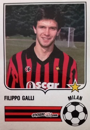 Figurina Filippo Galli - Forza Goal 1984-1985
 n. MIL7 - Perfetti