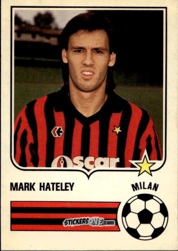 Figurina Mark Hateley - Forza Goal 1984-1985
 n. MIL18 - Perfetti