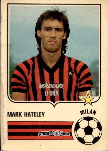 Figurina Mark Hateley - Forza Goal 1984-1985
 n. MIL18_2 - Perfetti