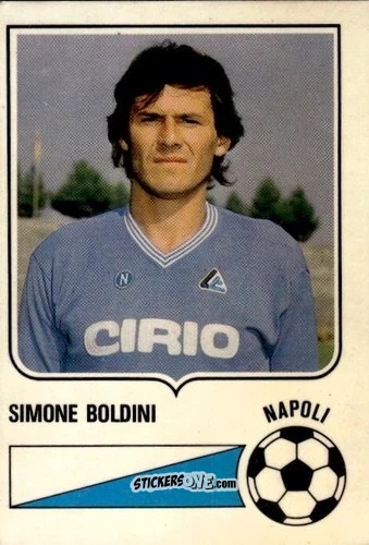 Figurina Simone Boldini - Forza Goal 1984-1985
 n. NAP5 - Perfetti