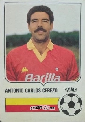 Sticker Antonio Carlos Cerezo - Forza Goal 1984-1985
 n. ROM9 - Perfetti