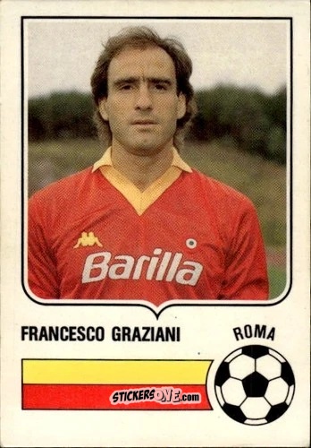 Cromo Francesco Graziani - Forza Goal 1984-1985
 n. ROM17 - Perfetti