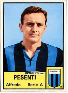 Figurina Alfredo Pesenti - Tutti i Calciatori 1964-65
 n. 8 - MIRA