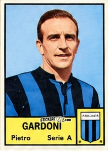 Sticker Pietro Gardoni - Tutti i Calciatori 1964-65
 n. 9 - MIRA