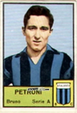 Cromo Bruno Petroni - Tutti i Calciatori 1964-65
 n. 16 - MIRA