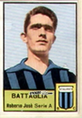 Sticker Roberto Battaglia - Tutti i Calciatori 1964-65
 n. 21 - MIRA