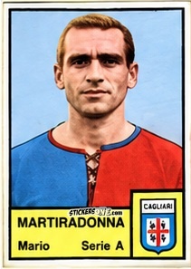 Figurina Mario Martinadonna - Tutti i Calciatori 1964-65
 n. 50 - MIRA