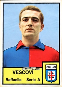 Figurina Raffaele Vescovi - Tutti i Calciatori 1964-65
 n. 51 - MIRA
