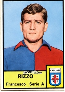 Figurina Francesco Rizzo - Tutti i Calciatori 1964-65
 n. 62 - MIRA