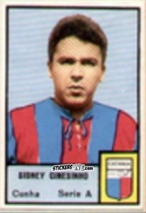 Sticker Sidney Cinesinho - Tutti i Calciatori 1964-65
 n. 76 - MIRA