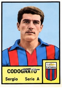 Sticker Sergio Codognato - Tutti i Calciatori 1964-65
 n. 81 - MIRA
