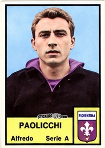 Sticker Alfredo Paolicchi - Tutti i Calciatori 1964-65
 n. 102 - MIRA