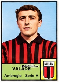 Figurina Ambrogio Valadè - Tutti i Calciatori 1964-65
 n. 113 - MIRA