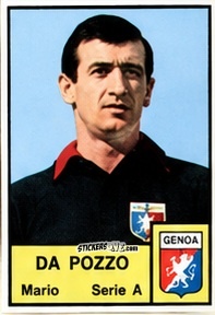 Sticker Mario Da Pozzo - Tutti i Calciatori 1964-65
 n. 133 - MIRA