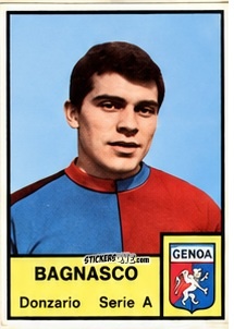 Figurina Giancarlo Bagnasco - Tutti i Calciatori 1964-65
 n. 145 - MIRA