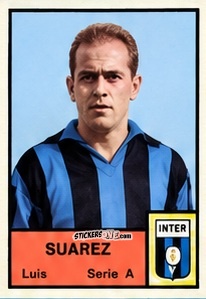 Figurina Luisito Suarez - Tutti i Calciatori 1964-65
 n. 161 - MIRA
