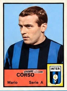 Figurina Mario Corso - Tutti i Calciatori 1964-65
 n. 164 - MIRA