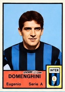 Figurina Angelo Domenghini - Tutti i Calciatori 1964-65
 n. 166 - MIRA