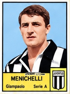 Figurina Giampaolo Menichelli - Tutti i Calciatori 1964-65
 n. 185 - MIRA
