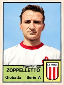 Figurina Zoppelletto - Tutti i Calciatori 1964-65
 n. 197 - MIRA