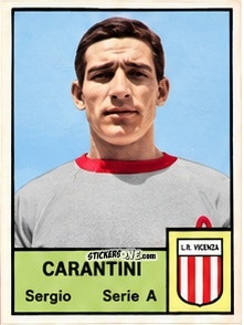 Figurina Sergio Carantini - Tutti i Calciatori 1964-65
 n. 198 - MIRA