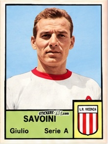 Figurina Giulio Savoini - Tutti i Calciatori 1964-65
 n. 199 - MIRA