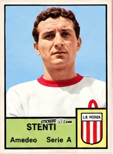 Figurina Amedeo Stenti - Tutti i Calciatori 1964-65
 n. 201 - MIRA