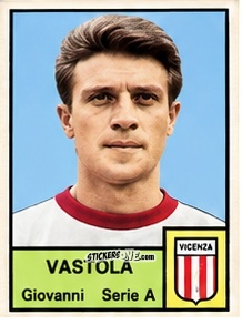 Figurina Giovanni Vastola - Tutti i Calciatori 1964-65
 n. 204 - MIRA