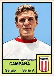 Figurina Sergio Campana - Tutti i Calciatori 1964-65
 n. 208 - MIRA