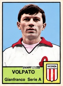 Figurina Gianfranco Volpato - Tutti i Calciatori 1964-65
 n. 210 - MIRA
