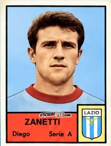 Figurina Diego Zanetti - Tutti i Calciatori 1964-65
 n. 222 - MIRA