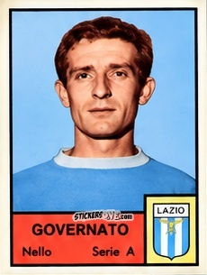 Figurina Nello Governato - Tutti i Calciatori 1964-65
 n. 227 - MIRA