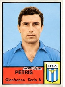 Figurina Gianfranco Petris - Tutti i Calciatori 1964-65
 n. 232 - MIRA