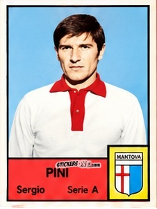 Cromo Sergio Pini - Tutti i Calciatori 1964-65
 n. 245 - MIRA