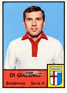 Cromo Beniamino Di Giacomo - Tutti i Calciatori 1964-65
 n. 254 - MIRA
