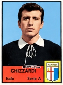 Sticker Italo Ghizzardi - Tutti i Calciatori 1964-65
 n. 256 - MIRA