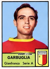 Sticker Gianfranco Garbuglia - Tutti i Calciatori 1964-65
 n. 267 - MIRA