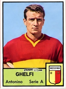 Sticker Antonio Ghelfi - Tutti i Calciatori 1964-65
 n. 268 - MIRA