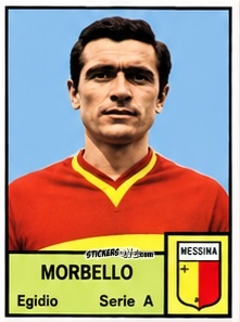 Sticker Egidio Morbello - Tutti i Calciatori 1964-65
 n. 276 - MIRA