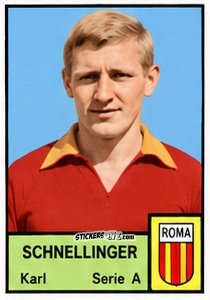 Cromo Karl Schnellinger - Tutti i Calciatori 1964-65
 n. 314 - MIRA
